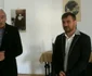 Dr Mihail Gorgoi şi Claudiu Tulugea directorii muzeelor Bran şi Vâlcea Foto Adevărul