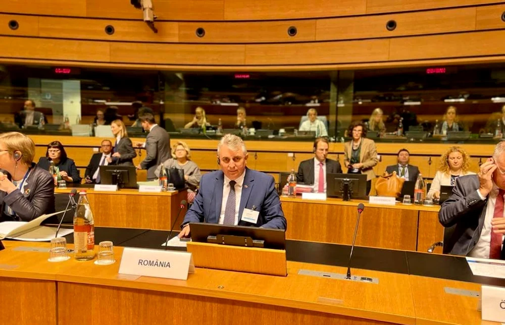 Ministrul Lucian Bode la reuniiunea Consiliului JAI FOTO Arhivă