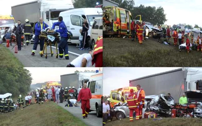 Trei persoane au murit şi alte 18 au fost rănite într-un accident petrecut în Ungaria
