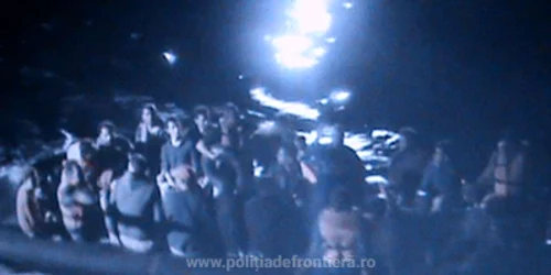Migranţi în Marea Egee salvaţi de Poliţia de Frontieră Română Frontex 2017 Sursa PF