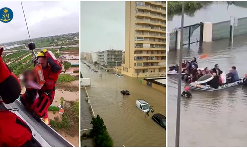 Inundații devastatoare în valencia spania: cel puțin patru oameni au murit.  