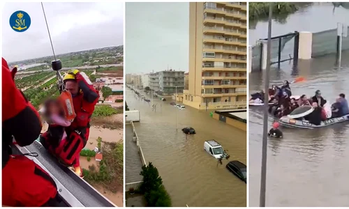 Inundații devastatoare în valencia spania: cel puțin patru oameni au murit.  