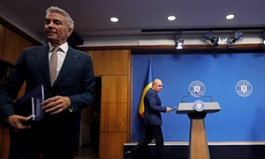 Dragoș Anastasiu și Ilie Bolojan FOTO Inquam Photos / Mălina Norocea
