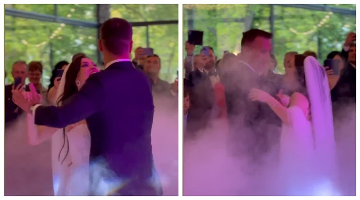 Anca Dumitra și soțul ei au impresionat cu dansul mirilor