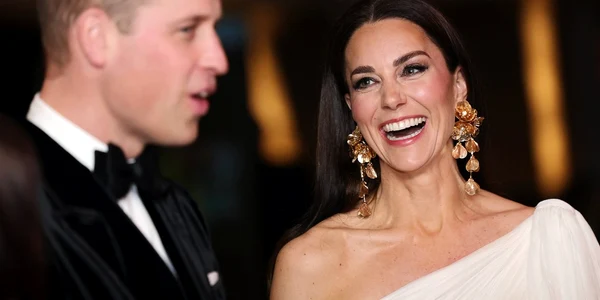 Kate Middleton și Prințul William la Premiile BAFTA 2023 FOTO Profimedia