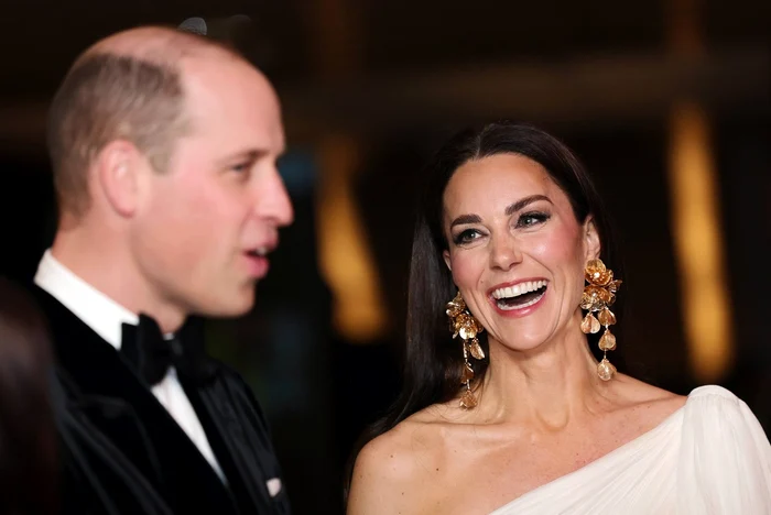 Kate Middleton și Prințul William la Premiile BAFTA 2023 FOTO Profimedia