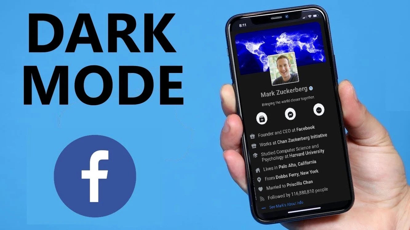 Utilizatorii Iphone au probleme cu accesarea modului Dark pe Facebook