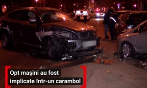 Martorii povestesc că unul dintre şoferi avea viteză foarte mare şi nu a mai putut evita impactul   jpeg