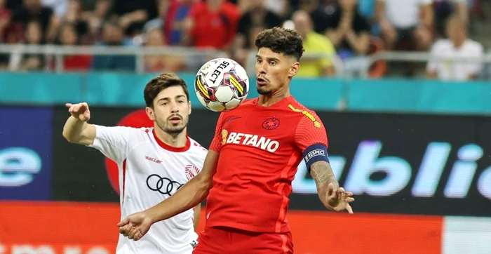 Florinel Coman a deschis scorul în derby-ul FCSB - Dinamo. Foto Sportpictures