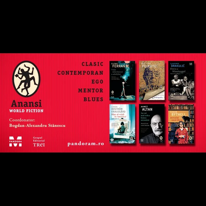 ANANSI World Fiction, noua colecție de literatură universală de la Editura Pandora M jpeg