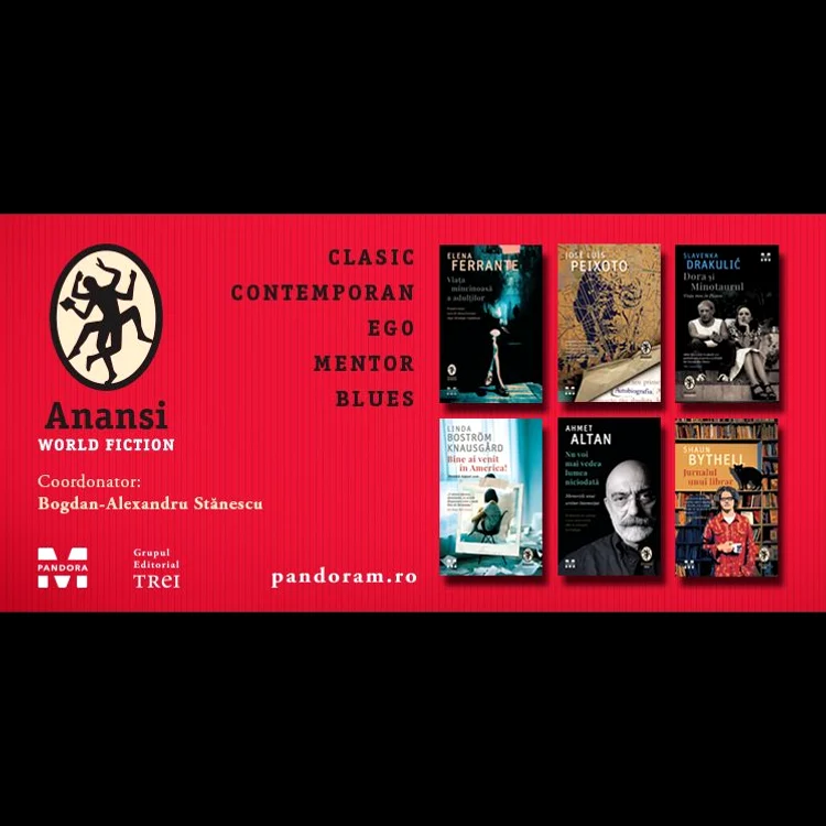 ANANSI World Fiction, noua colecție de literatură universală de la Editura Pandora M jpeg