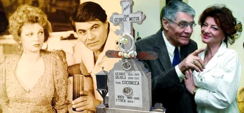 Zece ani fără George Motoi. E îngropat alături de ultima soție. Cezara Dafinescu a fost prima dragoste 