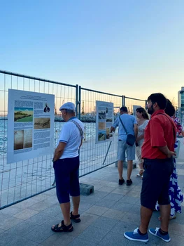 Vernisajul expoziției „Cazinourile din Constanța” (© Arhivele Naționale ale României)