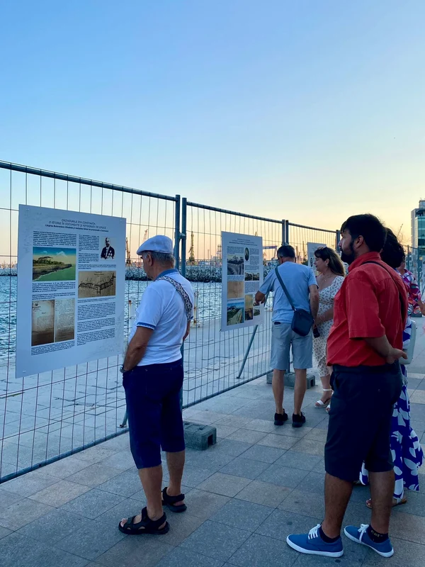 Vernisajul expoziției „Cazinourile din Constanța” (© Arhivele Naționale ale României)