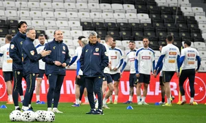 Ionel Gane si Mircea Lucescu, nationala Romania (Sportpictures) jpg