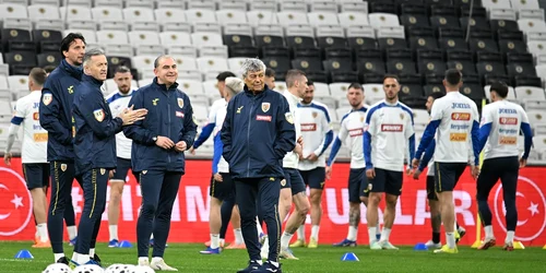 Ionel Gane si Mircea Lucescu, nationala Romania (Sportpictures) jpg