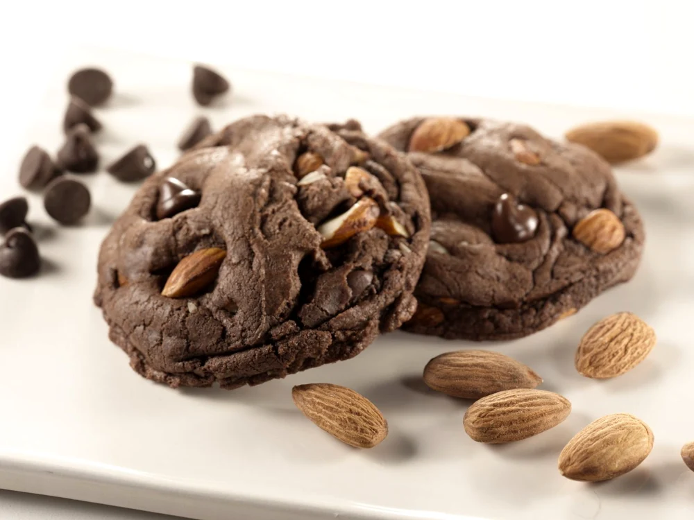 Double Chocolate Almond Cookies jpeg