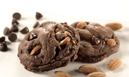 Double Chocolate Almond Cookies jpeg