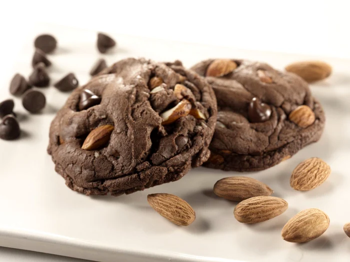 Double Chocolate Almond Cookies jpeg