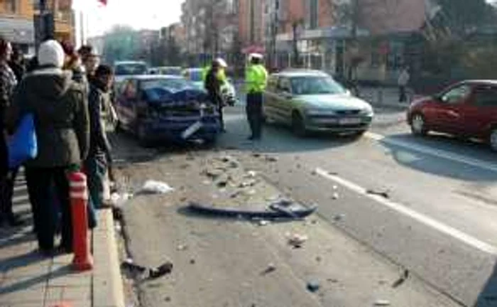 Accidentul s-a petrecut pe strada Isaccei din municipiu