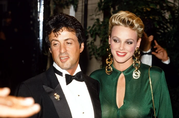 Sylvester Stallone şi Brigitte Nielsen au fost căsătoriţi între anii 1985-1987 FOTO Hepta