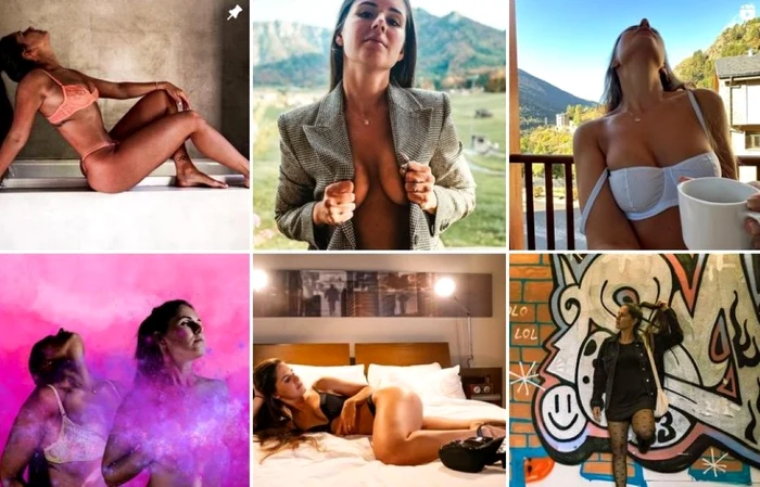 Alexandra Ianculescu îşi vinde pozele picante pe OnlyFans. Foto Instagram speed sketer