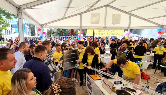 Pitești Science Festival. FOTO Primăria Pitești