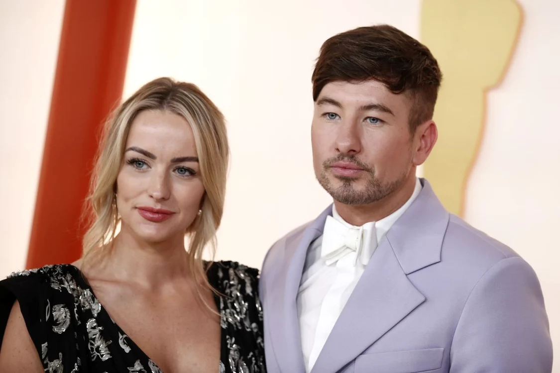 Barry Keoghan a venit la gala Premiilor Oscar cu iubita sa, Alyson Sandro (foto: EPA)