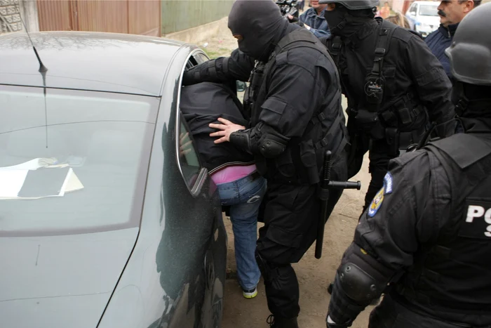 Poliţiştii au intervenit în forţă Foto: arhivă