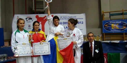 Alexandra Oprescu a devenit campioană mondială