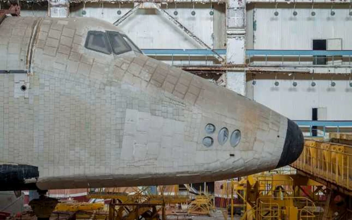 Botul navetei spaţiale sovietice, care nu a făcut decât două orbitări ale Pământului, iar apoi a fost uitată în istorie FOTO Ralph Mirebs