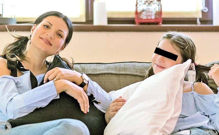 Ioana susține că fiica ei, Ruxandra, o ajută și la treburile gospodărești