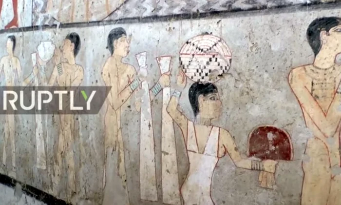 Mormântul unei preotese egiptene, descoperit la sud de Cairo / VIDEO jpeg