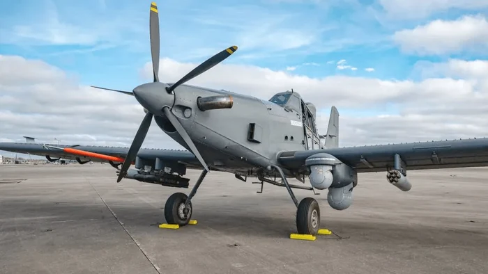 Ucraina a transformat avionul agricol ușor Zlin Z-137 într-un vănător de drone FOTO: X