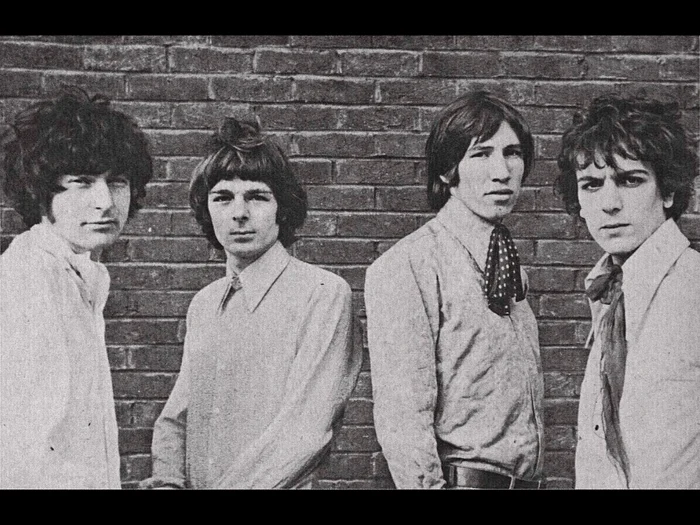 Mason, Wright, Waters, și Barrett în 1967/FOTO: Wikipedia