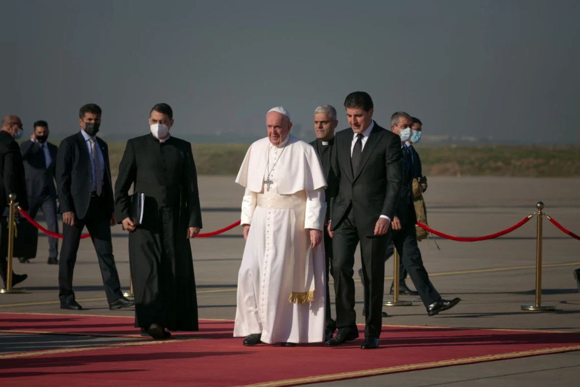 Papa Francisc vizită în Irak FOTO Getty Images