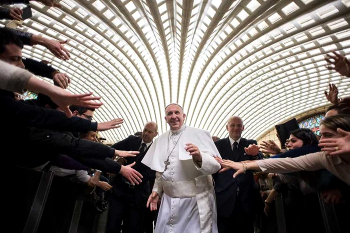 Papa Francisc a vorbit despre genocidul armean duminica trecută, la slujba de la Vatican FOTO AP