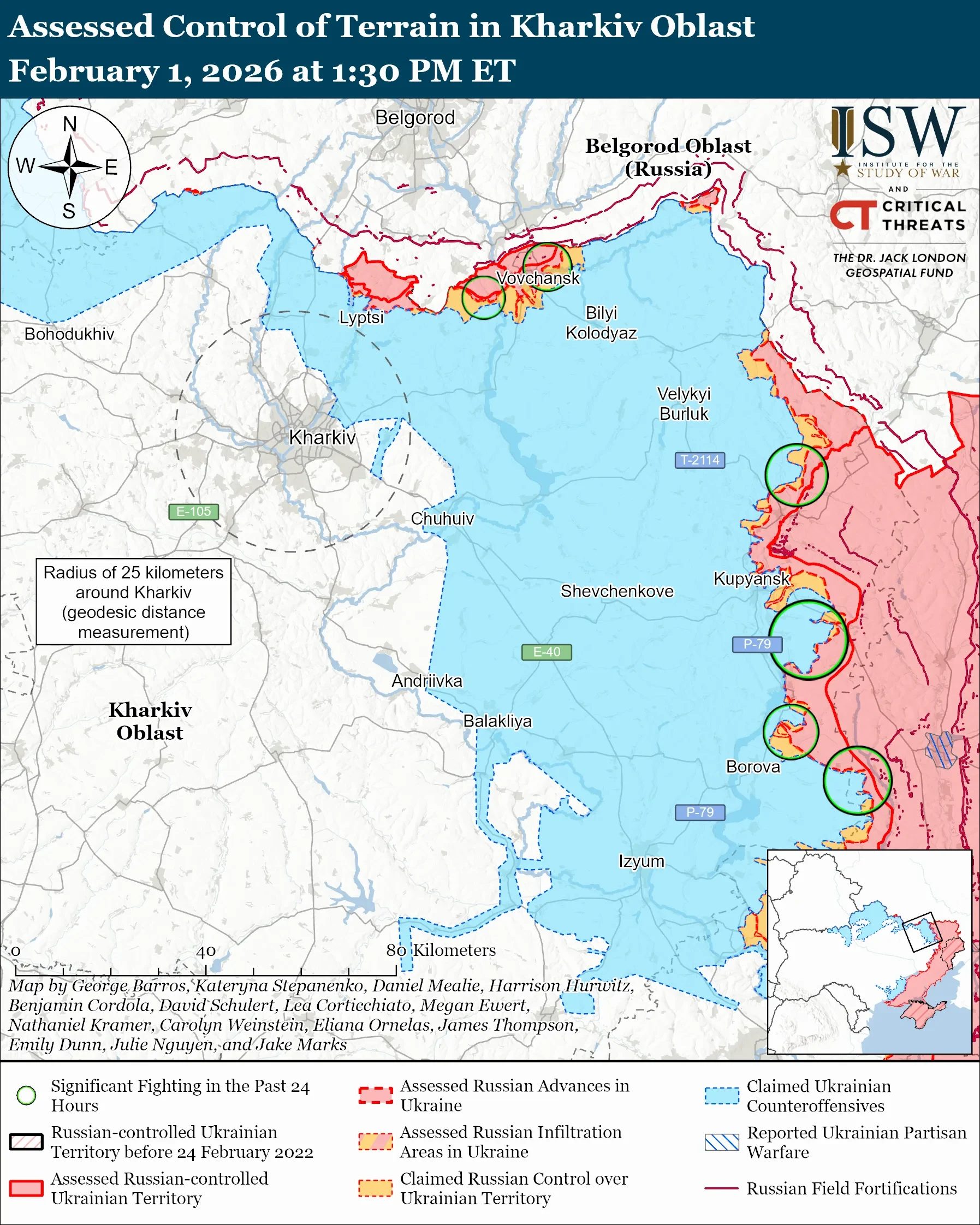 Situație dificilă pentru apărarea ucraineană în orașul Vovceansk. Atacurile au loc exclusiv cu infanterie