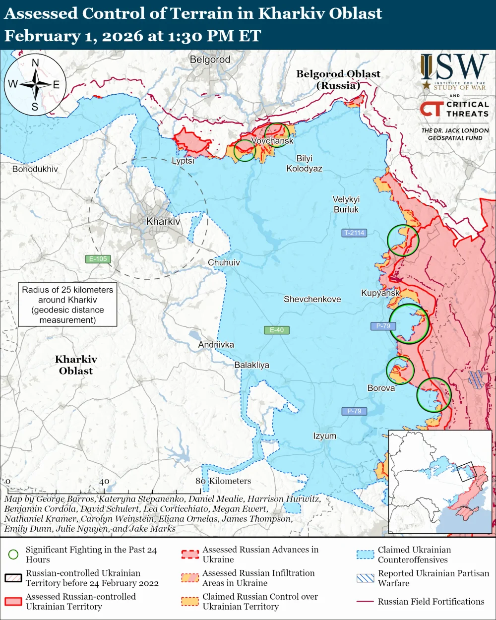 Situație dificilă pentru apărarea ucraineană în orașul Vovceansk. Atacurile au loc exclusiv cu infanterie