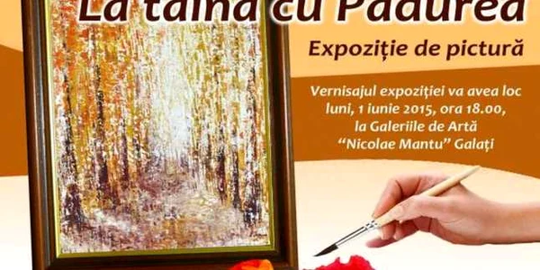 Afişul expoziţiei Silviei Ichim