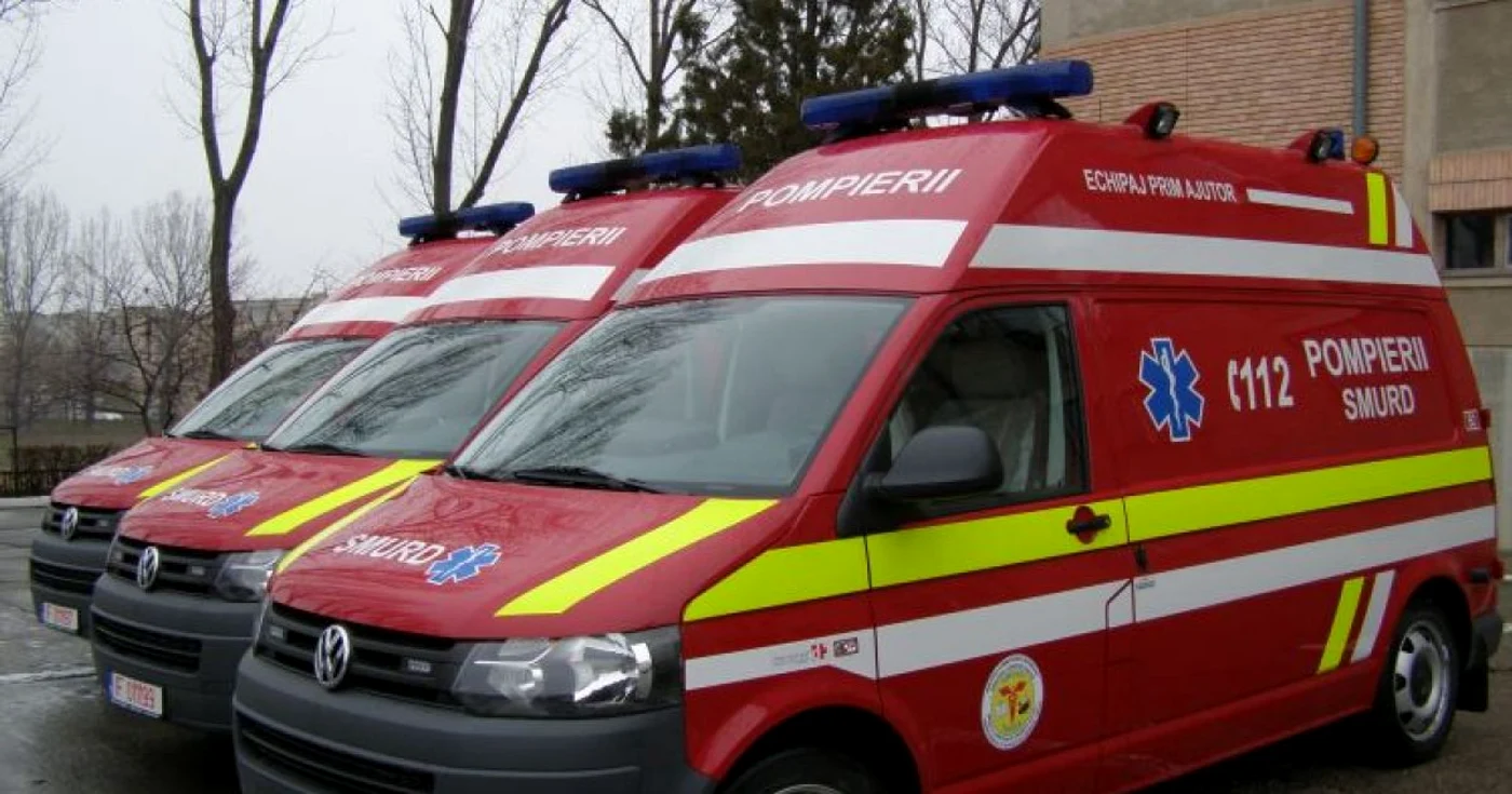 Ambulanţe SMURD au ajuns astăzi în municipiul Tulcea