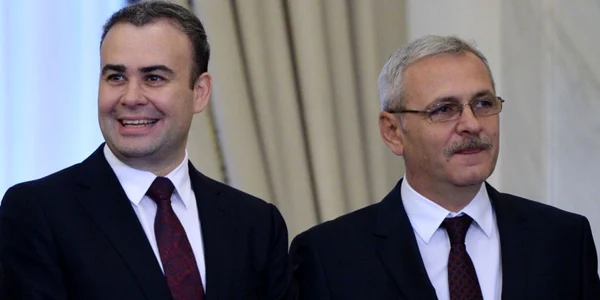 Dragnea si Valcov FOTO Mediafax 