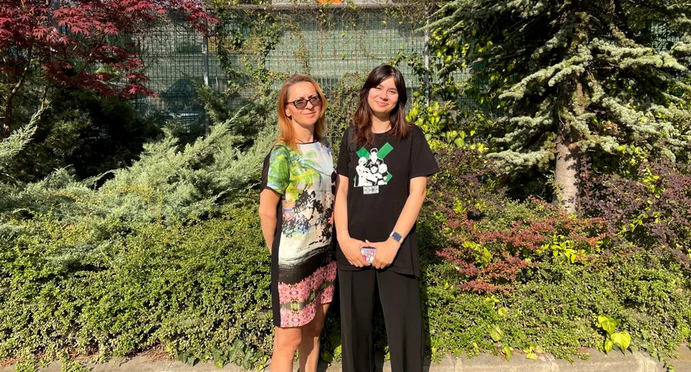 Andreea, împreună cu mama ei Sursa foto: Arhivă personală