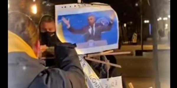 protest studentesc Cluj Napoca captură video Facebook Comitetul studentilor jpg