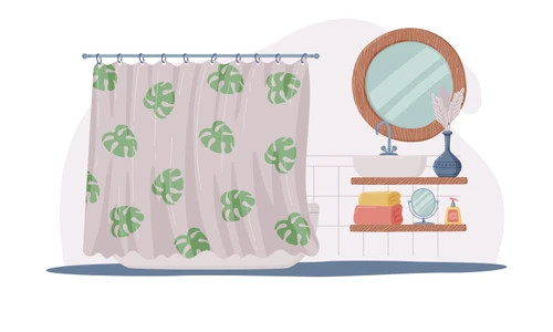 Curatarea perdelei de dus  Sursa foto shutterstock 2047864001 jpg