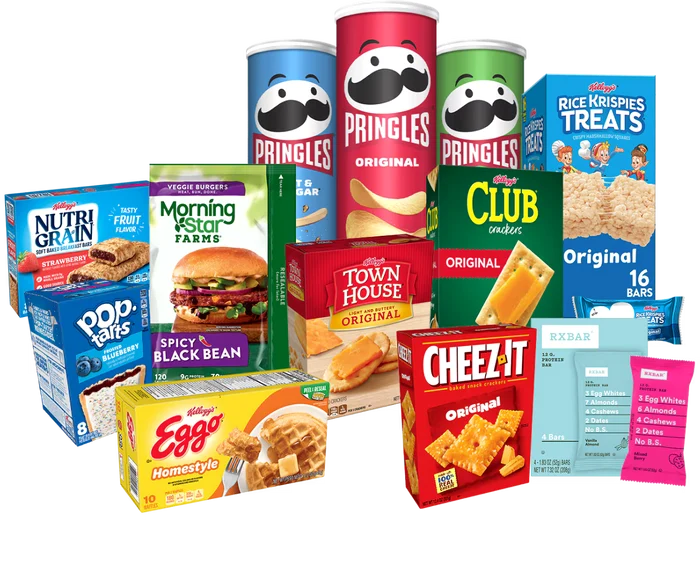 Produse Kellanova, printre care și Pringles
