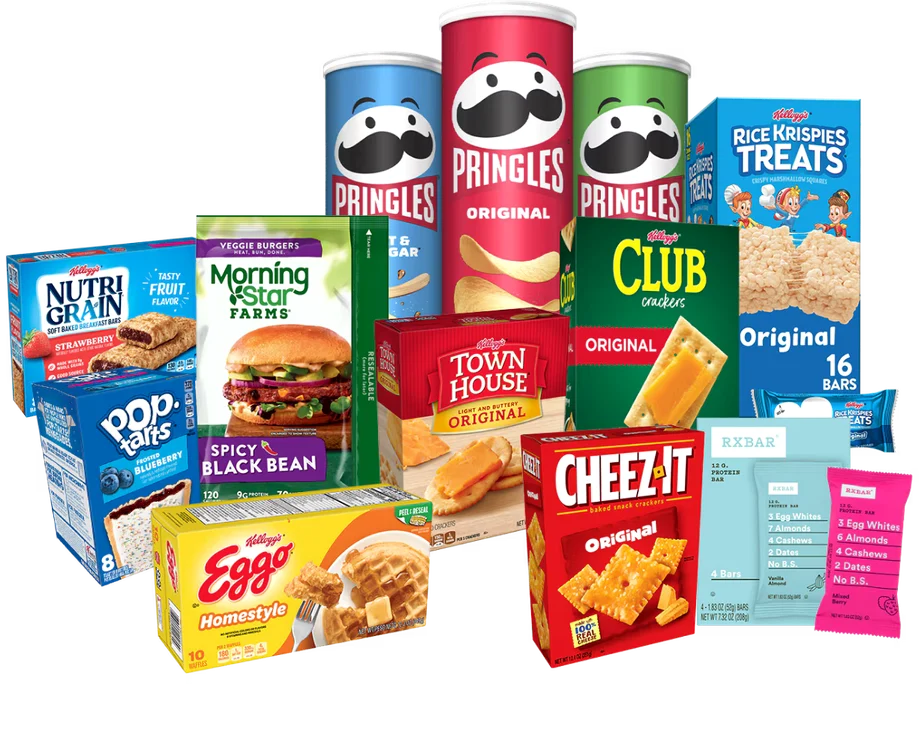 Produse Kellanova, printre care și Pringles