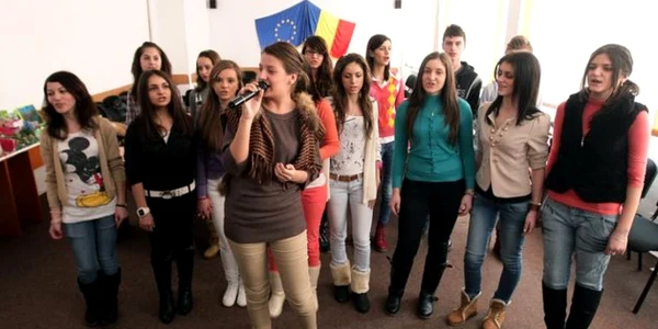 Corul „Harmony“, la repetiţii