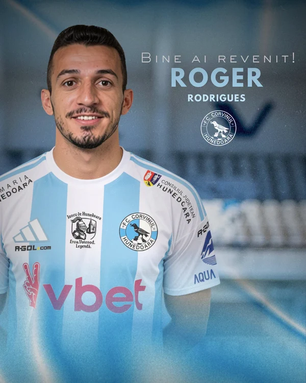 Roger Junio a jucat la Corvinul, UTA, CFR Cluj și „U” Cluj