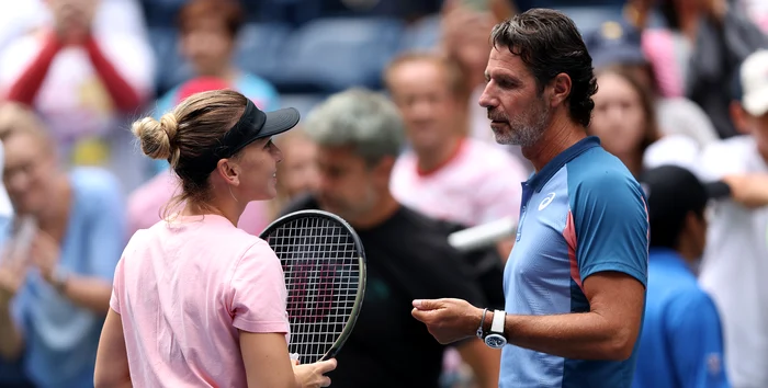 Patrick Mourtaglou și Simona Halep, o relație eșuată. Foto Getty images